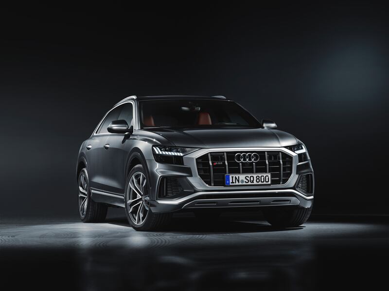 The Audi Q8, in at number one.