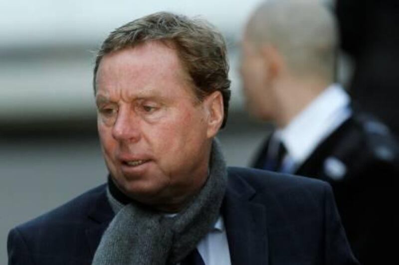 Soccer manager Harry Redknapp arrives at Southwark Crown Court in London January 27, 2012. Redknapp is charged with tax evasion from when he was manager of Portsmouth Football Club. REUTERS/Suzanne Plunkett (BRITAIN - Tags: CRIME LAW SPORT SOCCER) *** Local Caption ***  SLP102_SOCCER-ENGLA_0127_11.JPG