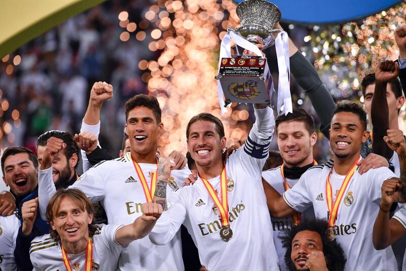 2. Real Madrid (last year 1st) - 2018/19 revenues €757.3 million. AFP