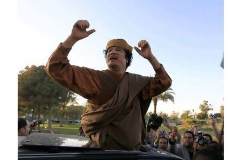Muammar Qaddafi is battling Nato forces and could soon face charges from the International Criminal Court.