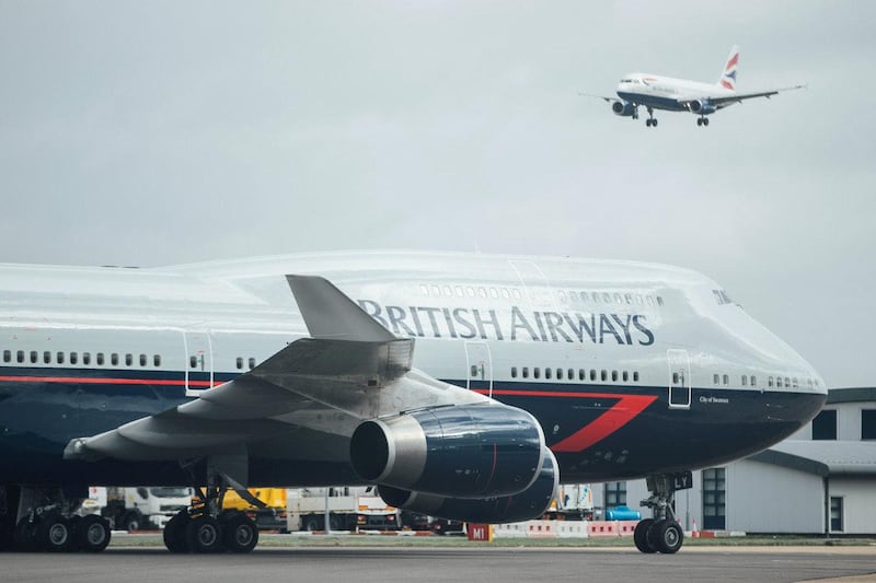 LONDON, UK: British Airways 747 in Landor livery arrives at London Heathrow on 09 March 2019. (Picture by Nick Morrish/British Airways)