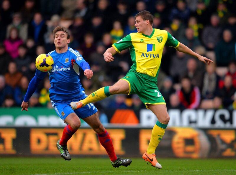 Centre-back: Ryan Bennett, Norwich. Scored the vital winner against Hull to garnish a performance of dependable defending. Christopher Lee / Getty Images