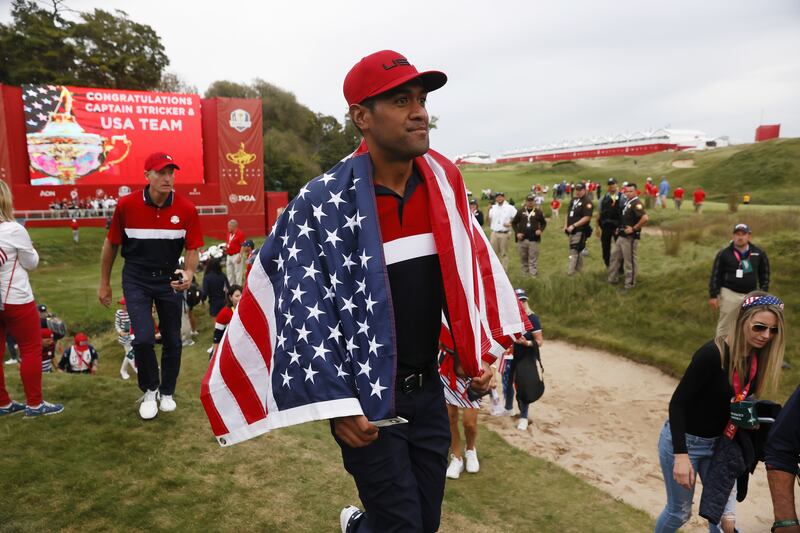 Tony Finau (1-2-0) – 5. Looked set to be a star of the tournament after combining with English to dominate McIlroy and Lowry in Friday’s fourballs, but that would be his only point of the weekend and was convincingly beaten by Poulter in singles. EPA