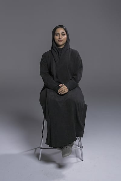 Emirati conceptual artist Maitha Hamdan. Photo: Jacqueline V Belizario