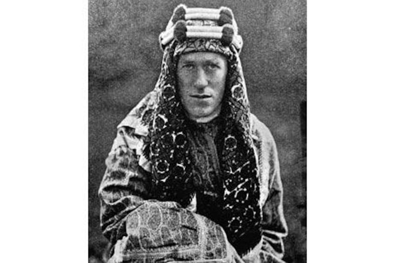 T E Lawrence in 1919.
