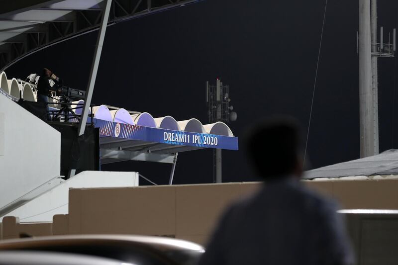 Sharjah, United Arab Emirates - Reporter: Paul Radley. Sport. People who wait outside Sharjah cricket stadium to try and get ball hit from the IPL. Monday, October 26th, 2020. Sharjah. Chris Whiteoak / The National