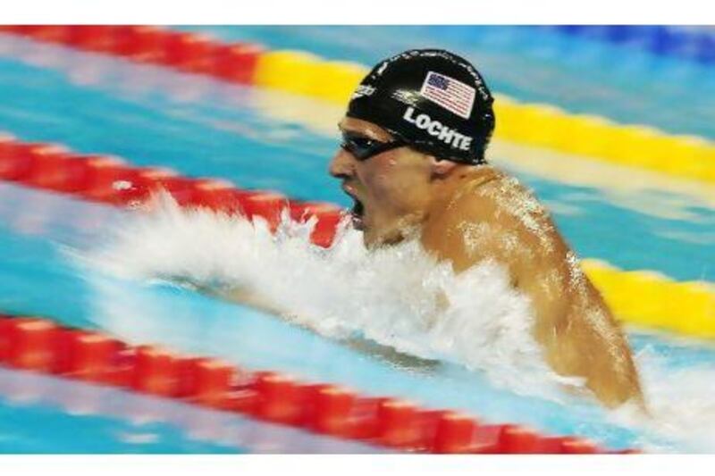 Ryan Lochte won the individual medley gold, his fifth of the championships, to help push USA's gold rush in Shanghai.