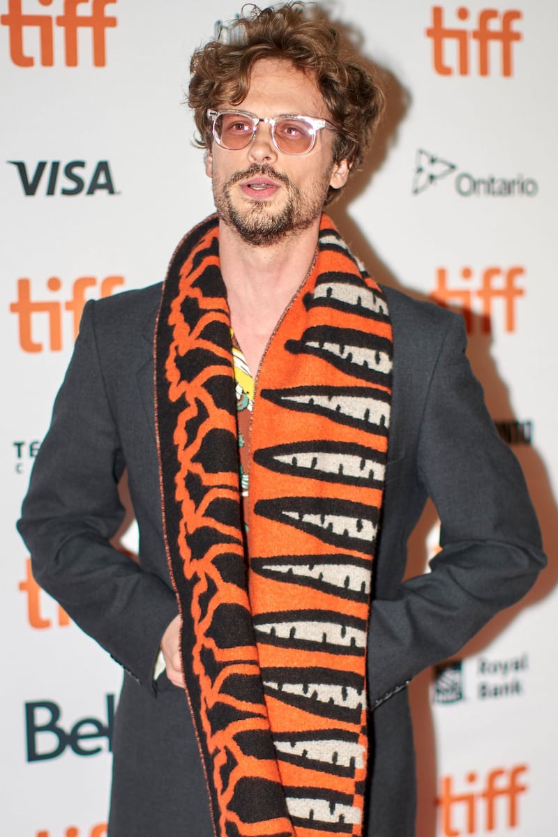 Matthew Gray Gubler attends the premiere of 'Endings, Beginnings' during the 2019 Toronto International Film Festival on September 8, 2019. AFP