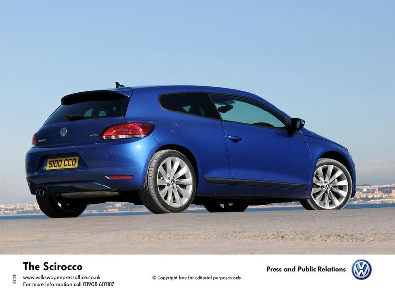 A Scirocco has proved a sound investment in the UAE. Courtesy Volkswagen