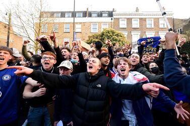 News of the ESL's demise united British fans in jubilation across the country. PA