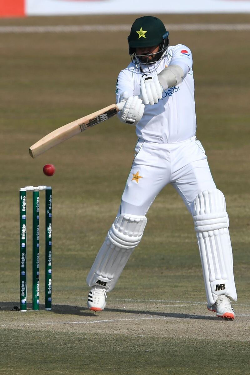 Azhar Ali - 7. A respectable series for the veteran batsman. Got out for a duck in the second Test in between scores of 51, 31 not out and 33. Good returns in a low-scoring series. AFP