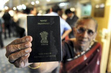 The Indian government has revived a version of a shelved law that would see expats and students register with the government before travelling abroad. AFP