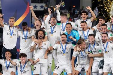 Real Madrid were named the third most valuable sports club in the world by 'Forbes' magazine. AFP
