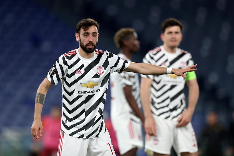 Bruno Fernandes 7. Combined with Cavani for United’s first proper attack after 11 minutes and, like last week, was central to much of United’s attacking play. Lovely flick helped towards the first, beautiful vision to spot Cavani and set the Uruguayan up for United’s second. Getty Images