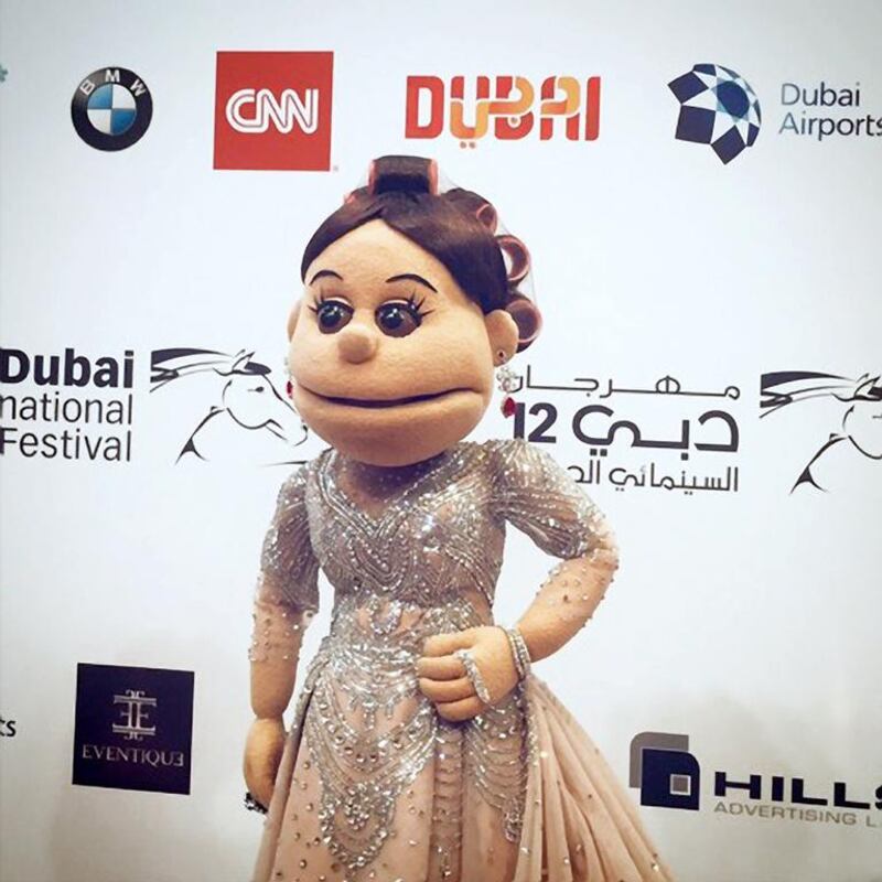 Egyptian puppet superstar Abla Fahita. Courtesy DIFF