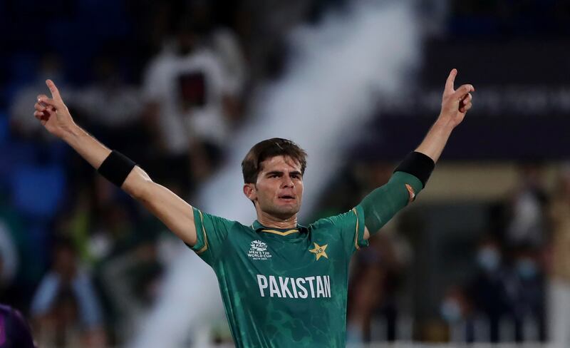 Pakistan fast bowler Shaheen Afridi was named the ICC men's cricketer of 2021. He became the youngest recipient of the award at 21. AP