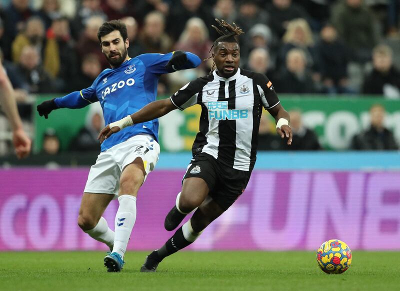 Allan Saint-Maximin - 9: Spent too much of first half moaning at the referee, although did supply two chances for Joelinton. Stepped up gear in second half and was unplayable. Excellent run and cross set-up second goal and denied deserved late goal by Pickford save.