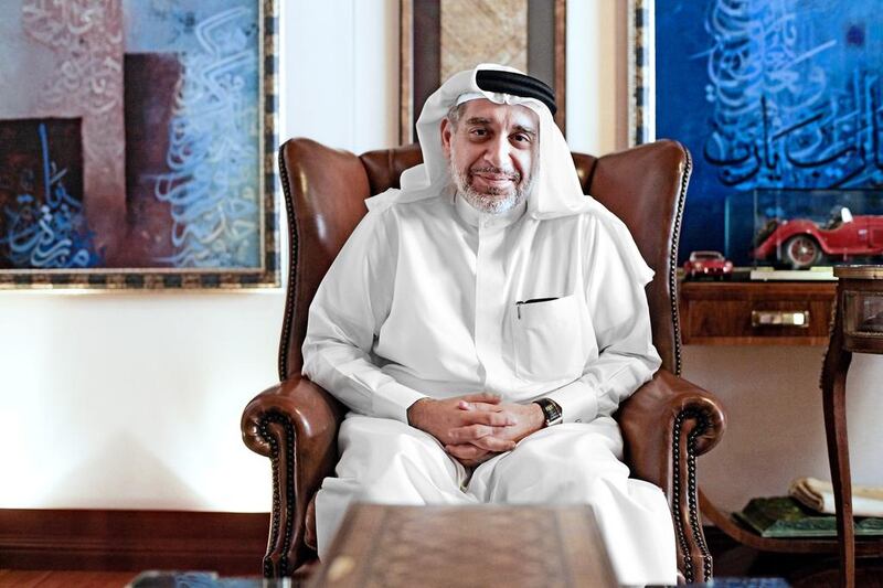 Mishal Kanoo is the deputy chairman of the Kanoo Group, and believes that the big merchant families of the Gulf are the backbone of the regional economies. Lee Hoagland / The National