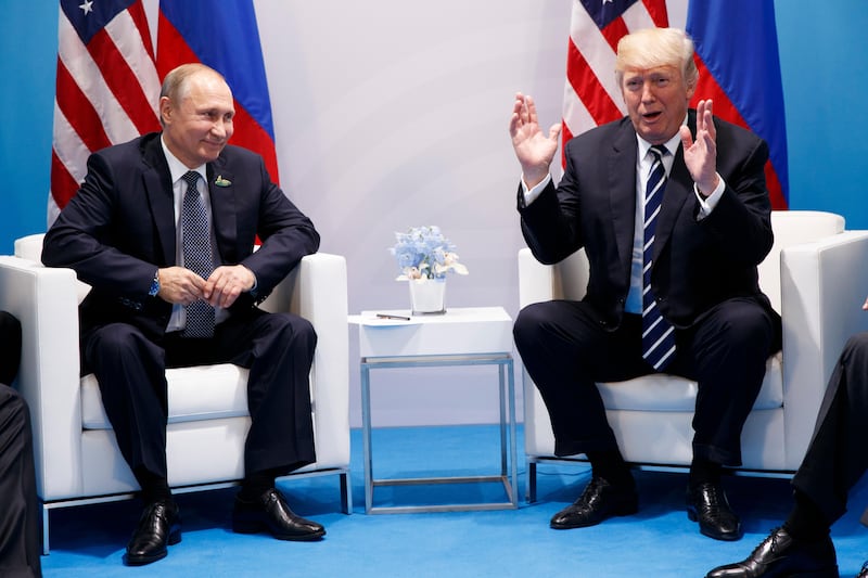 "Mr Trump is who he is, and Mr Putin is who he is, and we know that neither of them is likely to have a sudden personality transplant. Isn't it better that they get along?" Evan Vucci / AP