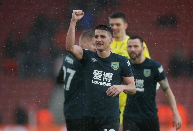 Centre midfield: Ashley Westwood (Burnley) – Scored with a corner for the second successive season as he got the early opener in Burnley’s victory at Southampton. Reuters
