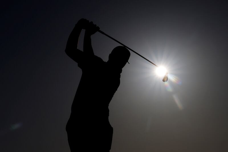South Africa's Louis Oosthuizen during the second round of The Open at Royal St George's, Sandwich, in England on Friday, July 16.