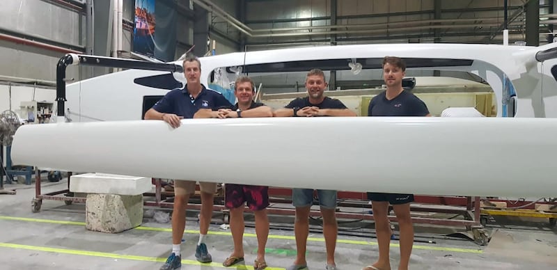 Rowers target world records in Atlantic challenge The four man Dubai team aims to row from Africa to South America in just 27 days 