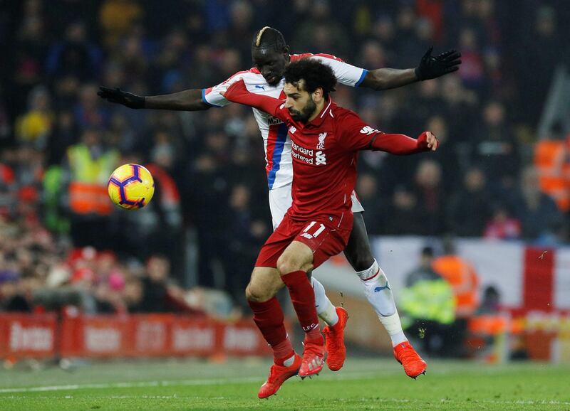 Striker: Mohamed Salah (Liverpool) – Became the fourth quickest player to reach 50 Premier  League goals with a predatory brace in the dramatic win over  Crystal Palace. Reuters