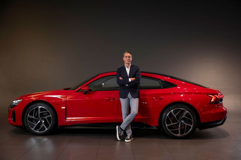 AME managing director Rene Koneberg says Audi is redefining progress through electrification.