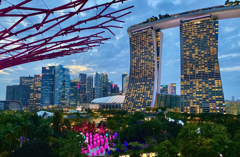 Home to attractions such as the Marina Bay Sands, Singapore is a modern island destination. Photo: Unsplash / David Kubovsky