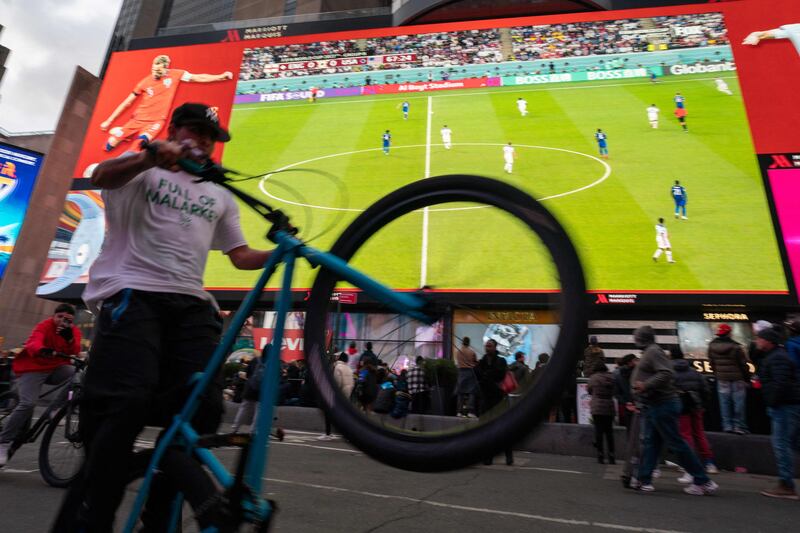 USA and England play out their nil-all group stage match. Getty / AFP