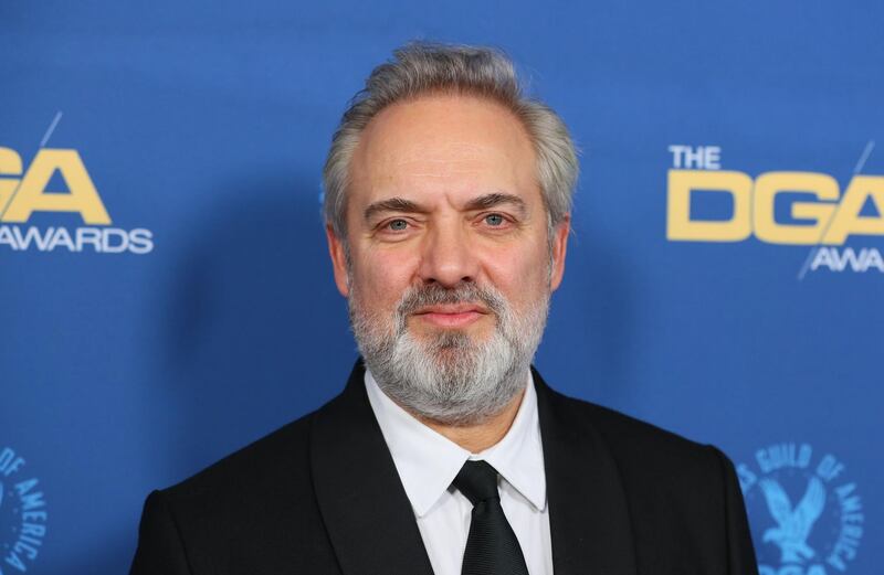 Sam Mendes arrives for the 72nd Annual Directors Guild of America Awards in Los Angeles on January 25, 2020. AFP
