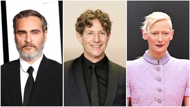 Joaquin Phoenix, Jonathan Glazer and Tilda Swinton all took part in the event. EPA, Getty Images