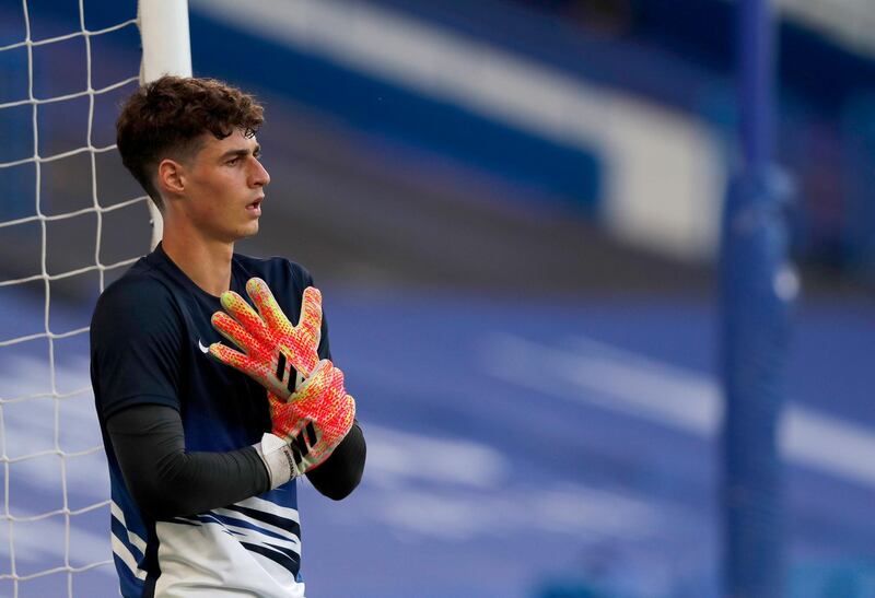 CHELSEA RATINGS: Kepa Arrizabalaga – 6. A performance that sums up much of his time at Chelsea. A botched clearance almost proved costly, but he produced a great save to deny Fernandinho’s header. Couldn’t do much about Kevin De Bruyne’s free kick. AP