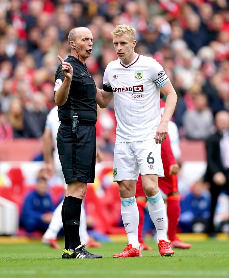 Ben Mee - 4. The Burnley captain lost Jota for the opening goal and should have been closer to Mane for the second. A disappointing performance. Getty