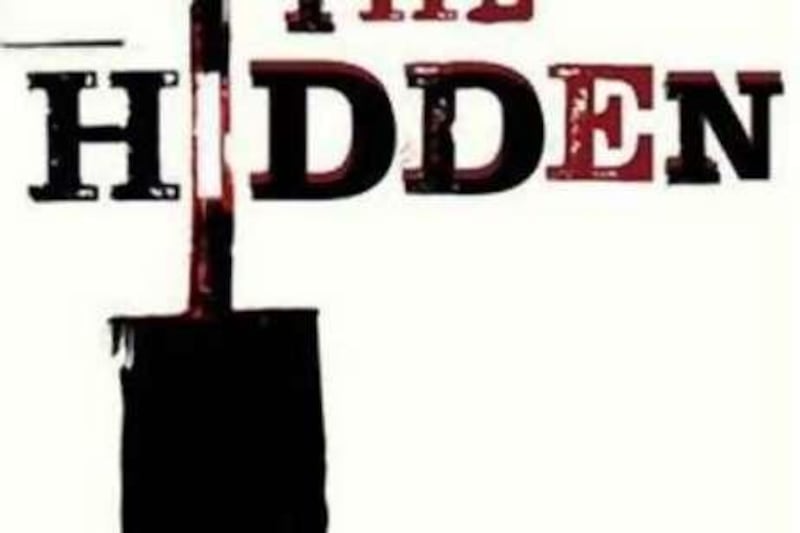 Book cover for Tobias Hill's 'The Hidden'. Amazon.com

REF rv12de-bookHIDDEN 12/12/08
