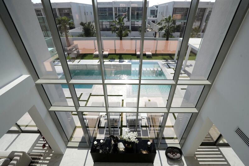 Dubai, United Arab Emirates - Reporter: Panna Munyal. Lifestyle. Homes. A peek inside a luxury home in DubaiÕs District One. Monday, February 15th, 2021. Dubai. Chris Whiteoak / The National