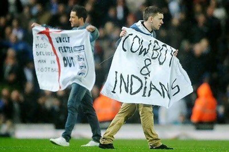 Blackburn fans have even taken to invading the pitch with banners to display their displeasure with the management that owners Venky's has undertaken.