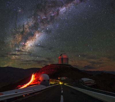 Some of the telescopes used were at the European Space Agency's La Silla Observatory. Photo: ESO Photo Ambassador Babak Tafreshi