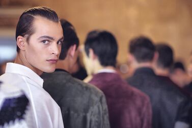 Make-up has long been a staple of menswear runways, but are regular guys ready to take the plunge? Getty Images