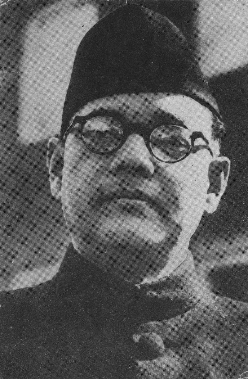 circa 1940:  Indian nationalist leader, Subhas Chandra Bose (1897 - 1945).  (Photo by Keystone/Getty Images)