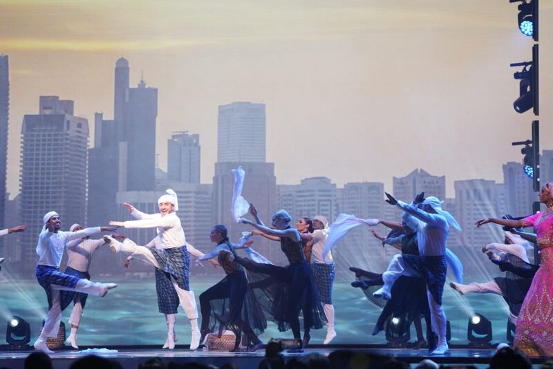 Dancers perform for Opening Act