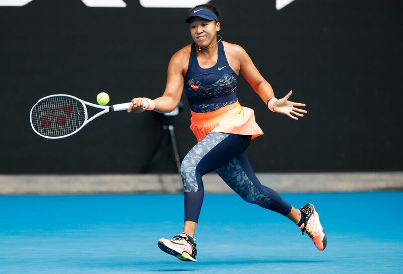 Japan's Naomi Osaka defeated Anastasia Pavlyuchenkova of Russian in the first round. PA