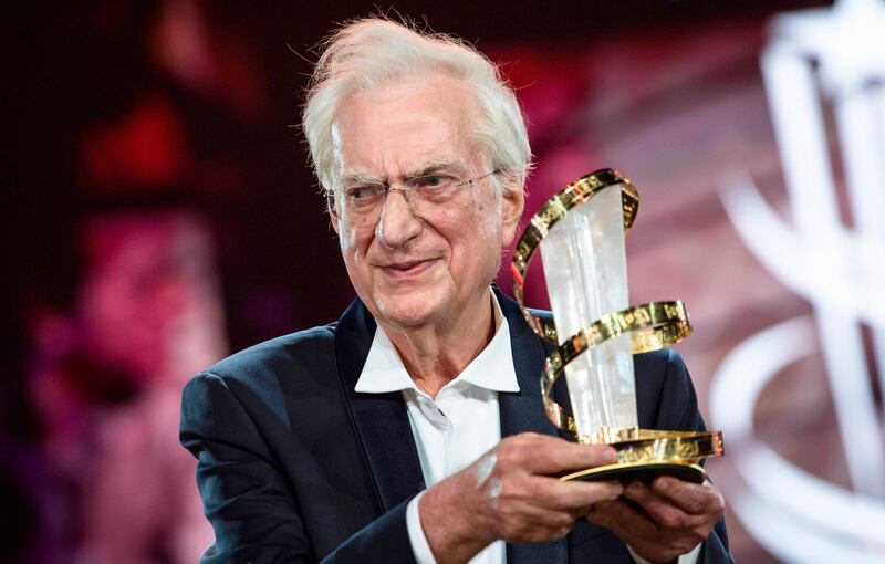 French director Bertrand Tavernier was awarded with the Etoile d'Or award during the 18th Marrakech International Film Festival. AFP