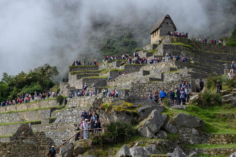 Tickets to enter Macchu Pichu are priced at about $60 for international visitors and $26 for Peruvians. AFP