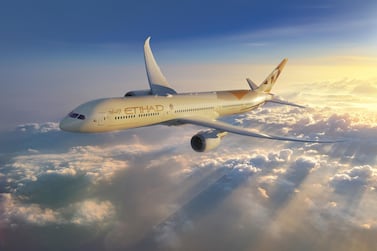 Etihad will fly twice weekly from Abu Dhabi to Tel Aviv via a Boeing Dreamliner. Courtesy Etihad