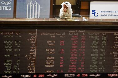 The upgrade of Kuwaiti to MSCI emerging markets status is on track, according to a report by Arqaam. AFP.