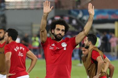 Mohamed Salah will lead Egypt's pursuit of a record-extending eighth Africa Cup of Nations title. Reuters