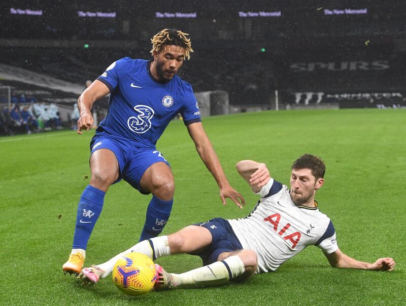 Ben Davies - 6, Often looked isolated, especially when Chelsea doubled up on him in the first half. The Welshman put in a resolute performance in tough circumstances. EPA