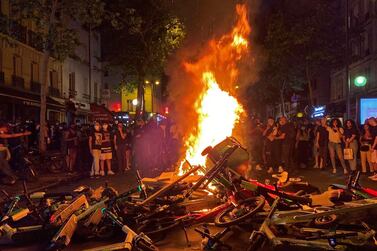 In Paris, 20,000 people defied a ban on protests to call for an end to police brutality highlighting the parallels between the death of George Floyd in custody in the US last week with the death of Frenchman Adama Traore in 2016. AFP