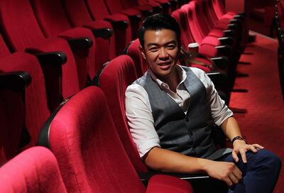 Comedian and actor Wonho Chung has lived in the UAE for 17 years. Satish Kumar / The National